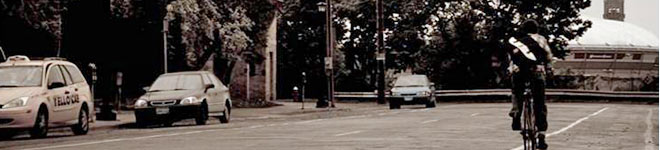 Biker in Minneapolis